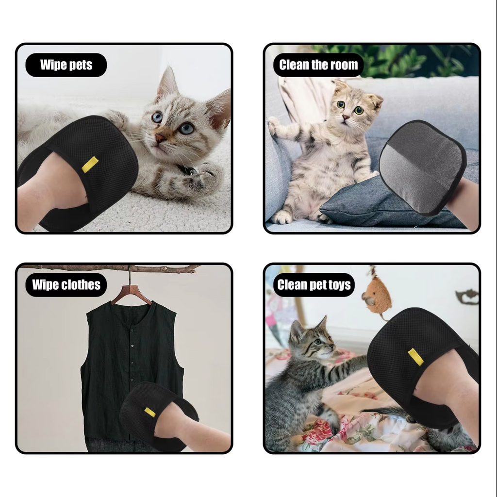 StaticGrip™ | Electrostatic Pet Hair Remover Glove